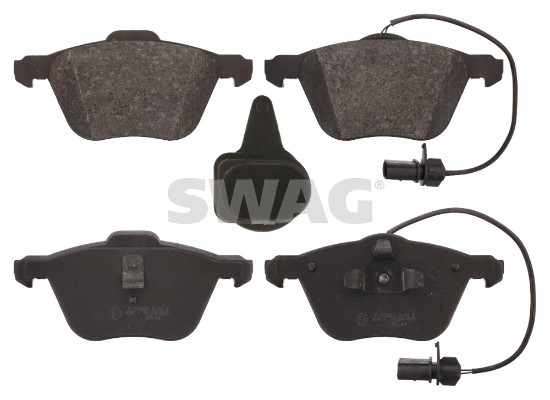 Brake Pad Set, disc brake - 30 91 6629 SWAG